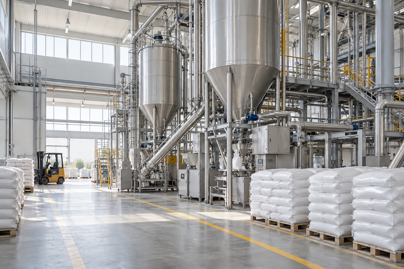 Illustrative road material production environment