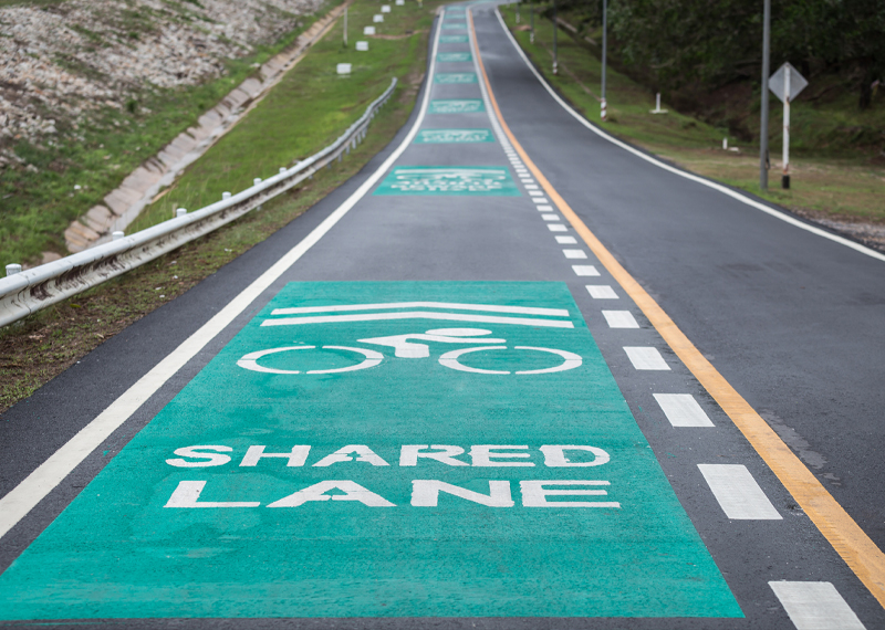 Colored Pavement Systems & Road Markings